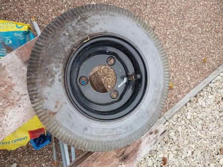 Photo of free Tyre and rim, barrow or sack truck (stroud GL5, near college) #1