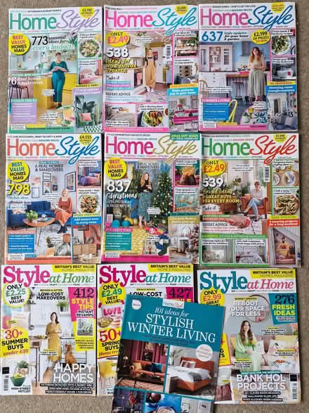 Photo of free Nine Home Style and Style at Home Magazines (Chells SG2) #1