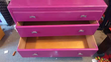 Photo of free Pink chest of drawers (ME15 Westmorland Road) #2
