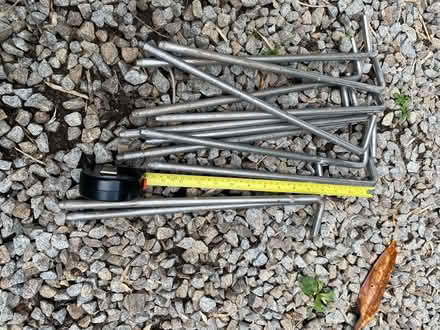 Photo of free 12 metal pegs (Newmill) #1