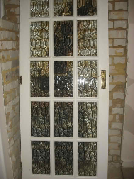 Photo of free Glazed 15 pane door with door furniture (Verwood BH31) #1