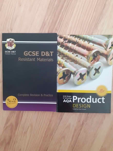 Photo of free Design and Technology revision books (The Camp AL1) #1