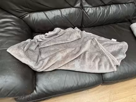 Photo of free Grey throw blanket good condition (Reading RG2) #1