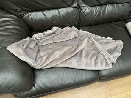 Photo of free Grey throw blanket good condition (Reading RG2) #1