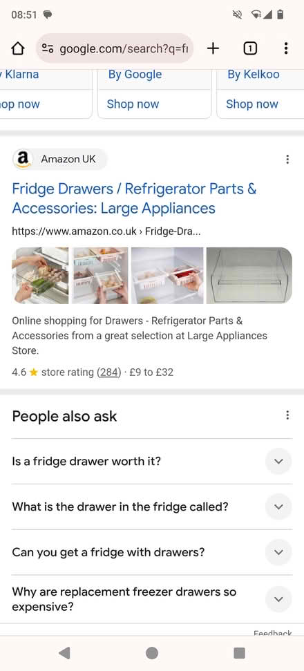 Photo of Fridge drawers (Dyke Road area BN1) #1
