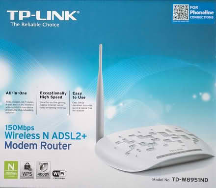 Photo of free TP Link Wireless Modem Router (Sidney Road KT12) #1