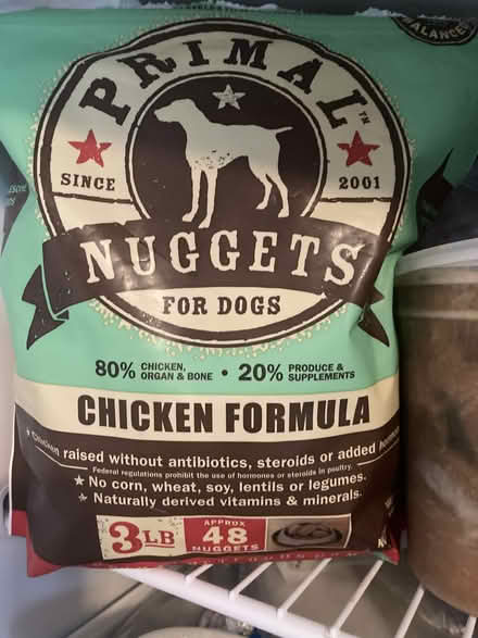 Photo of free Primal Nuggets Dog Food (77 Havemeyer Lane, Stamford) #1
