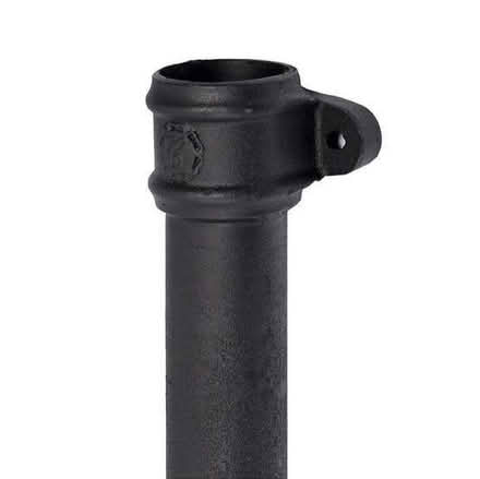 Photo of Cast iron rainwater downpipe, 3" (75mm) internal diameter (Brookhouse LA2) #1