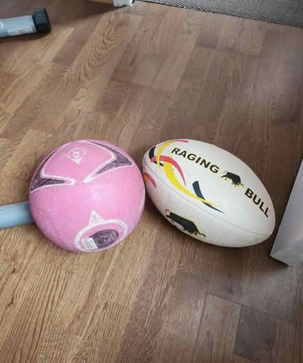 Photo of free Netball and Rugby Ball (CR0) #1