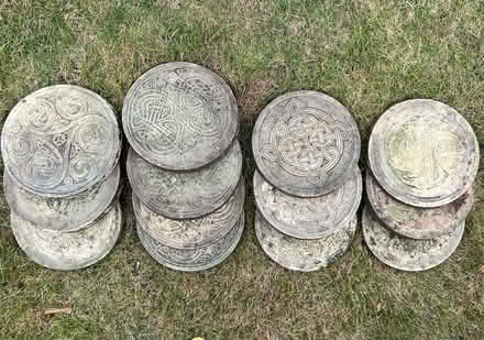 Photo of free 13 Celtic stepping stones (KT6 Surbiton) #1