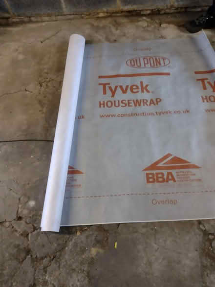 Photo of free Remnant of roll of tyvek house wrap (Addiscombe CR0) #1