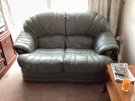 Photo of free 2 seater settee 1 recyliner chair (Green Lane CV3) #1