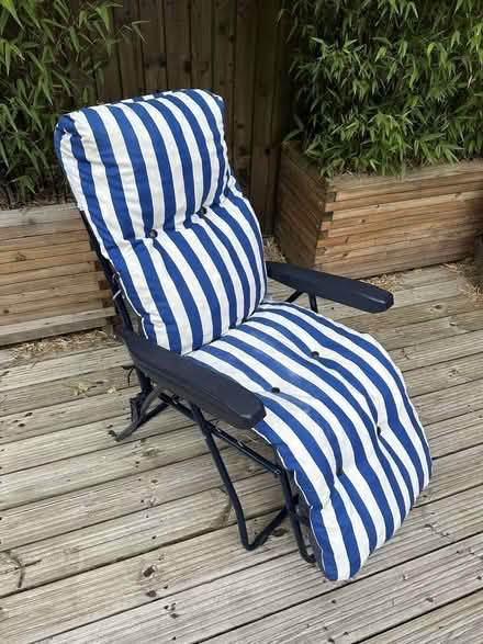 Photo of free Folding Recliner Garden Chair (HD6 brighouse) #1