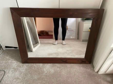 Photo of free Wooden mirror (Hadleigh SS7) #1