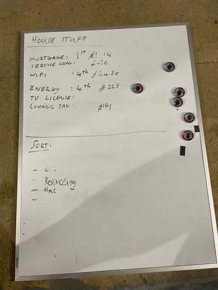 Photo of free A3 white board (SE12) #1