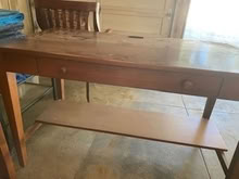 Photo of free Ethan Allen Desk and Book Shelves (Burlingame Hills) #2