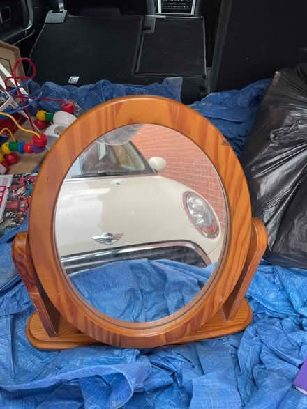 Photo of free Pine mirror (Alcester B49) #1