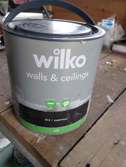 Photo of free 2.5 lL pot of black paint. New (Barry) #1