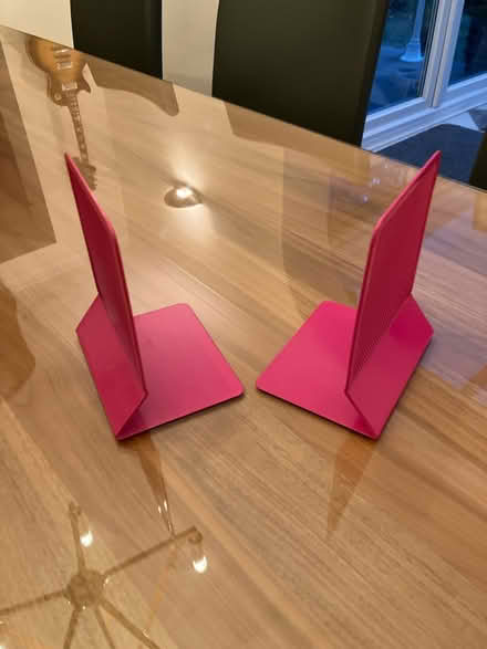 Photo of free Pink metal book ends (Blackmore CM4) #3