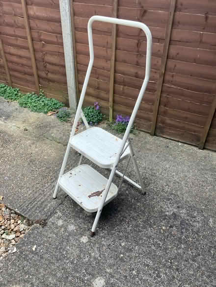 Photo of free Sturdy step ladder (Church Crookham GU52) #1