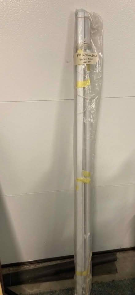Photo of free Mini-blind, 57", white, works fine (Brunswick/Glenwood Basin) #1