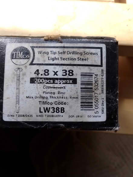 Photo of free Self drilling screw roughly 200 (Barry) #1