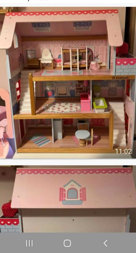 Photo of free Wooden Kidkraft doll house (Tarleton PR4) #2