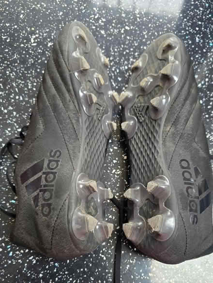 Photo of free Adidas football shoes + shin guard (Harlow, CM19) #3