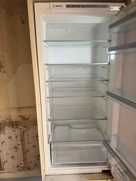 Photo of free Bosch 6 Shelf Integrated Fridge (BR6) #2