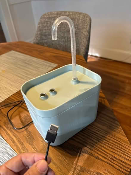 Photo of free Cat drinking fountain (electric) (412 Ingleside Ave. Tallahasse.) #2