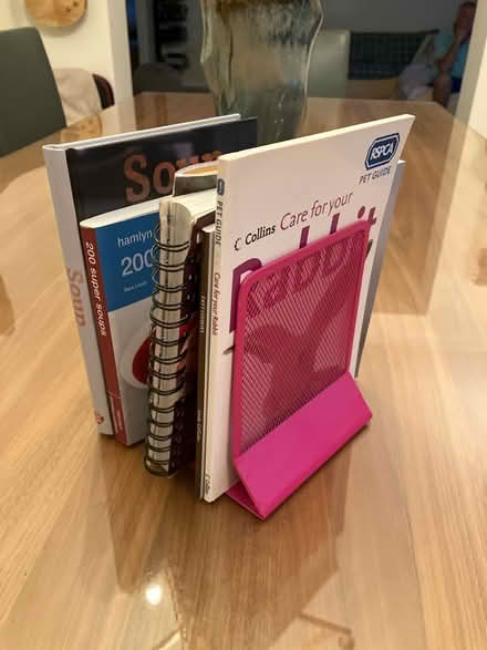 Photo of free Pink metal book ends (Blackmore CM4) #2