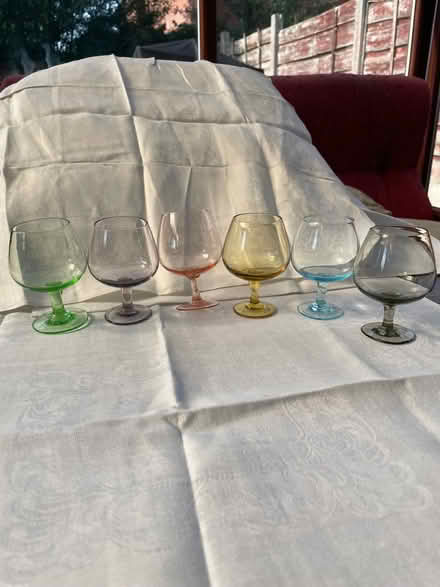 Photo of free 6 small liqueur glasses (Sale M33) #2