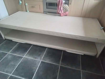 Photo of free 2 small single beds that convert to king bed (Ifield West RH11) #1