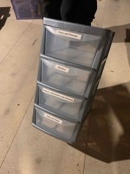 Photo of free Plastic drawer unit (Kings Heath B14) #1