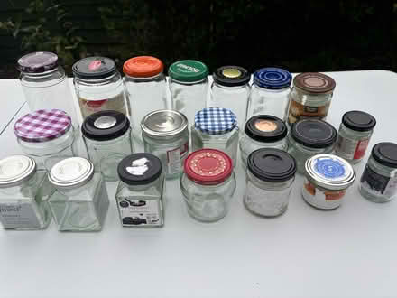Photo of free Cleaned, used glass jars of various sizes (Holyport SL6) #1