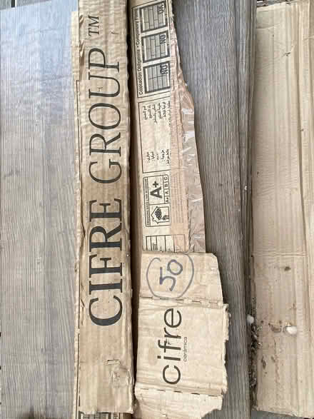 Photo of free Reclaimed wood effect floor tiles (Maidstone near Mote Park ME15) #3