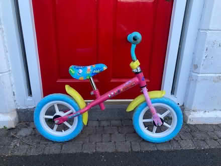 Photo of free Peppa pig balance bike (Belmont, Belfast BT4) #2