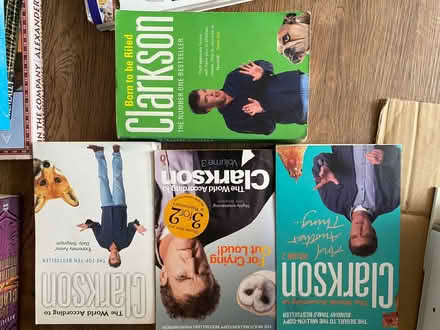 Photo of free 4 Clarkson Books (Witney OX28) #1
