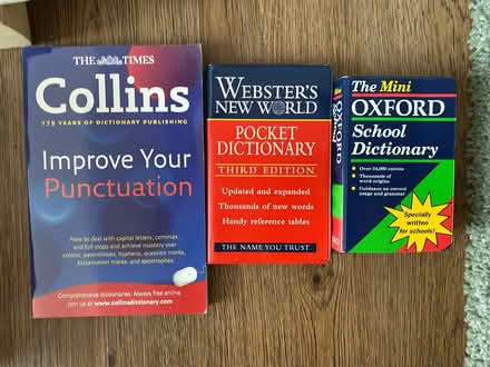 Photo of free dictionary, punctuation books (Witney OX28) #1