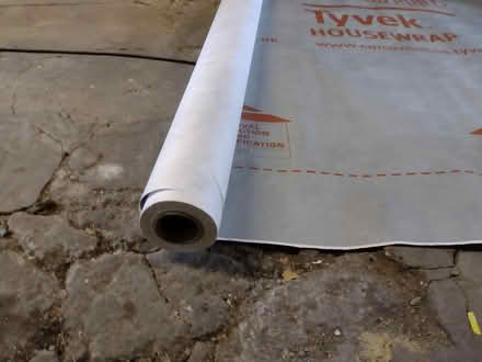 Photo of free Remnant of roll of tyvek house wrap (Addiscombe CR0) #2