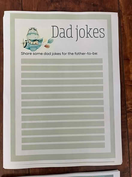 Photo of free Baby shower games (Unser / McMahon) #4