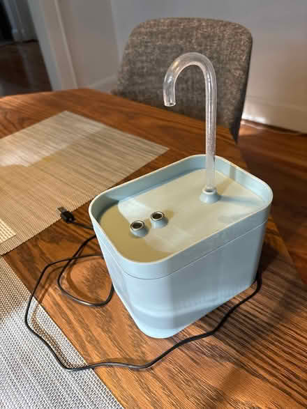 Photo of free Cat drinking fountain (electric) (412 Ingleside Ave. Tallahasse.) #1