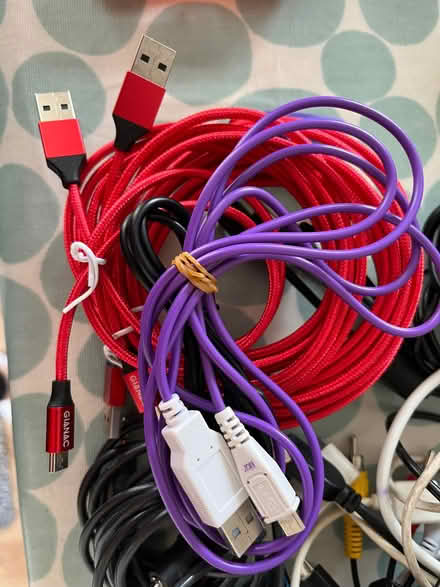 Photo of free USB to mini USB cables (Barnham Broom NR9) #1