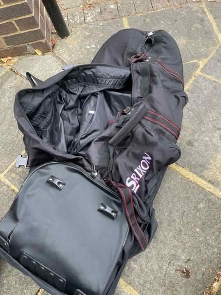 Photo of free Golf clubs travel case with wheels (GU5 Gomshall) #1