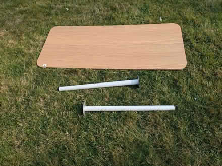 Photo of free IKEA Bekant desk top (140x60cm) and legs (Malvern Wells WR14) #1
