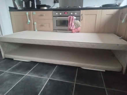 Photo of free 2 small single beds that convert to king bed (Ifield West RH11) #2