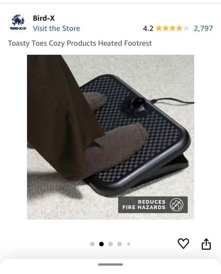 Photo of free Heated foot rest (Brightwood (20012)) #2