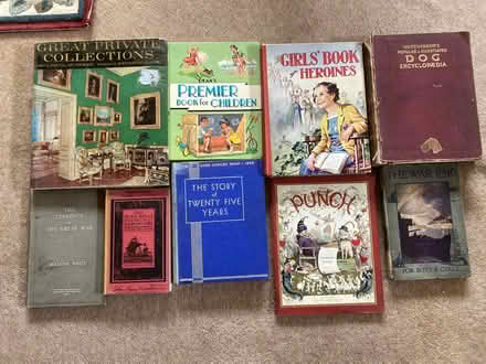 Photo of free Approximately 120 Antique and Vintage Books (CO13) #3