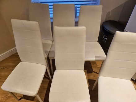 Photo of free 6 used chairs (Wilmorton DE24) #2