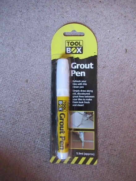 Photo of free Grout pen (Walsall WS1) #1